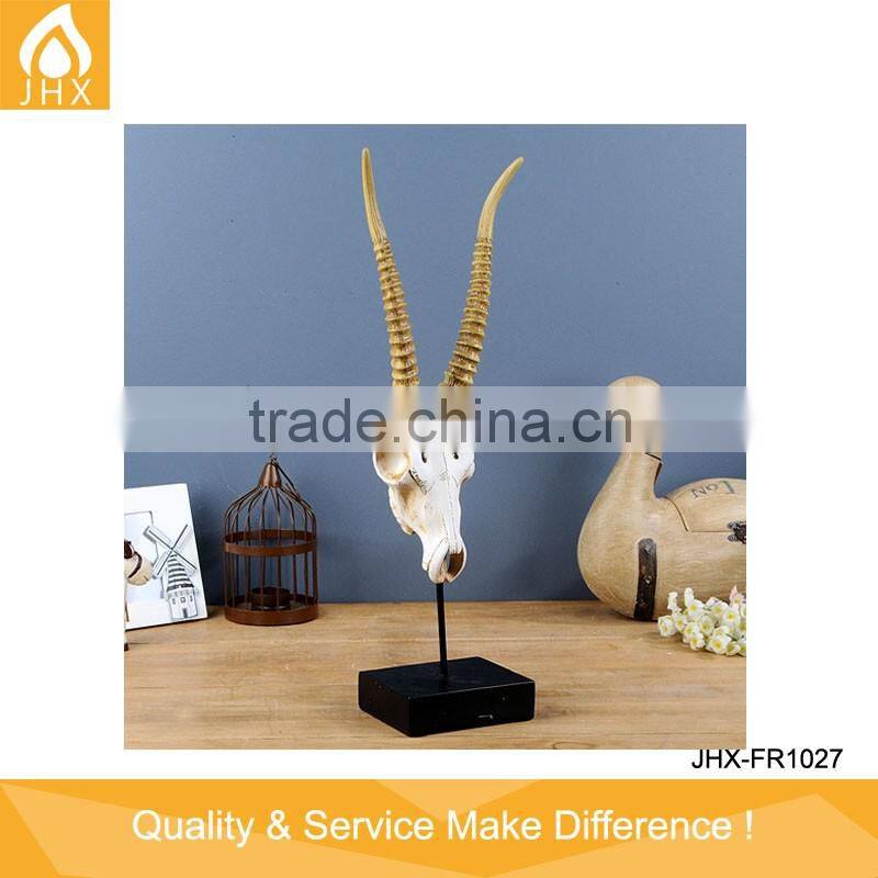 Wholesale Resin Sheep Skull Decorated Artificial Animal