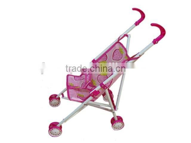 Hot selling baby doll barrow metal doll barrow for children