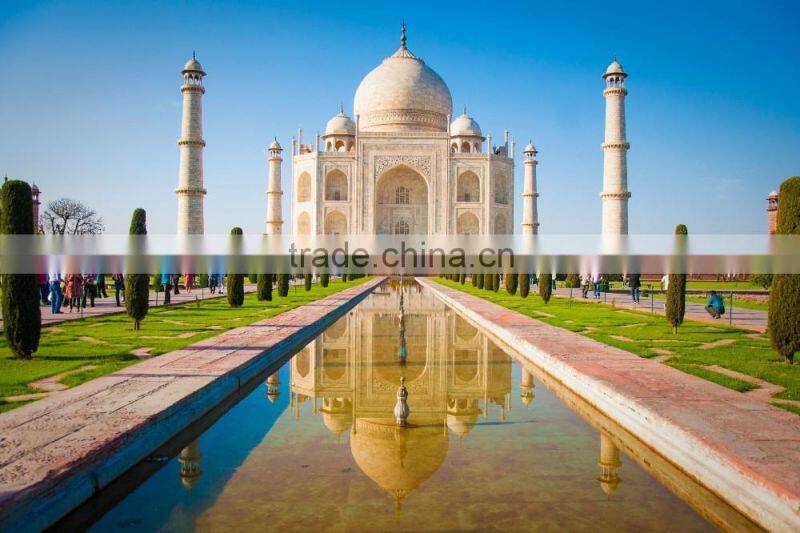 Taj mahal 3d paper puzzle india famous buildings