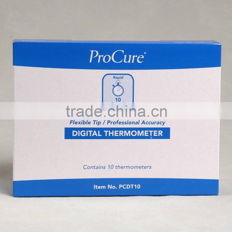 Grey card paper box paper packing box for digital thermometer