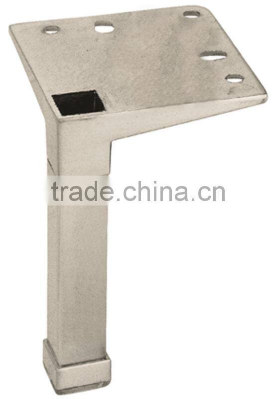 stainless steel metal triangle sofa leg A783