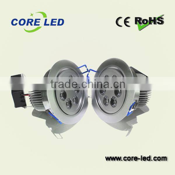 5watt high brightness led ceilling light for decoration in dinning room