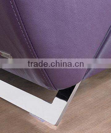 modern L shaped leather sofa 8072