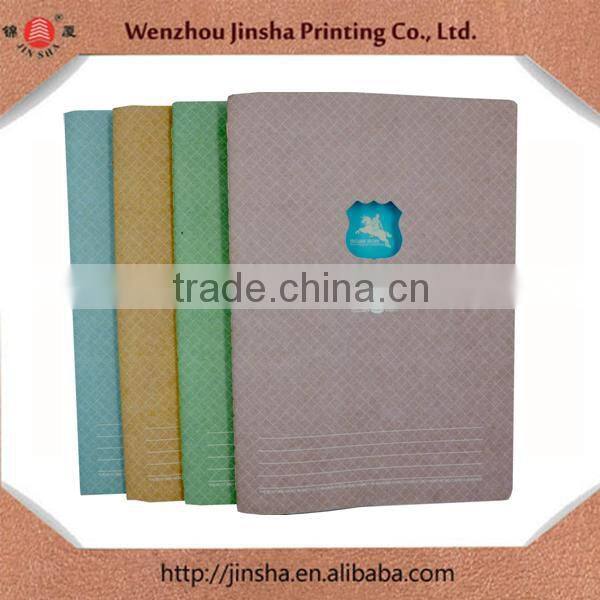 Fancy cover book printing&sewing binding,Bulk stitched binding paper notebooks,B5 sew binding kraft paper notebook02