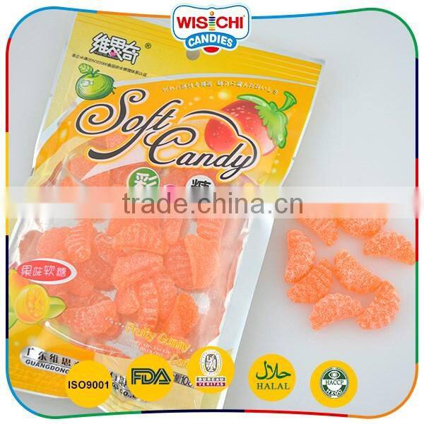 New flavors multi colored halal soft candy for kids