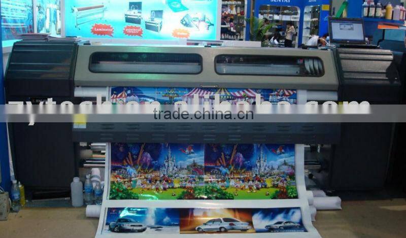 Large format digital solvent printer with Xaar head