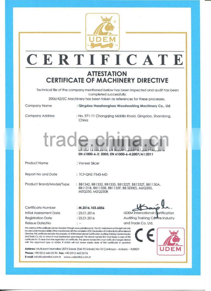 BB11300A Woodworking Veneer Slicing Horizontal Face veneer slicer machine