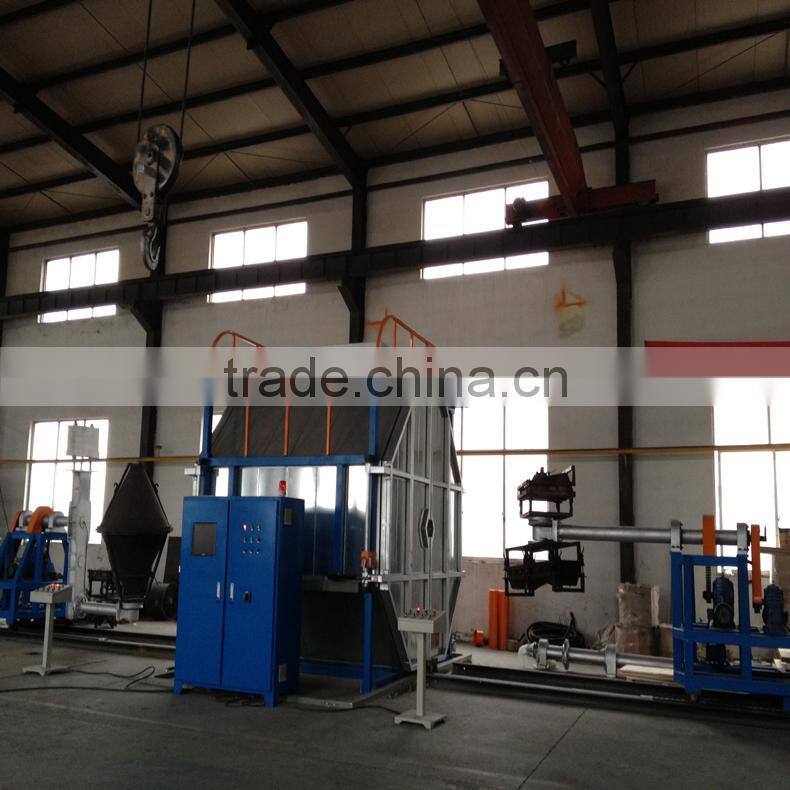 new design and ISO9001 approved two arms shuttle rotomolding machine