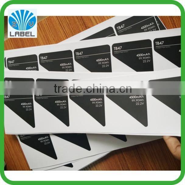 customized waterproof promotional die cut pvc sticker