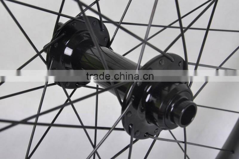 29er plus carbon mtb bike wheels 50mm carbon wheels DT champion spokes chosen hub 15*150 and 12*197mm hub
