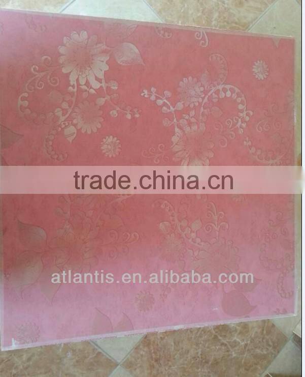 Art paper laminated gypsum ceiling tiles