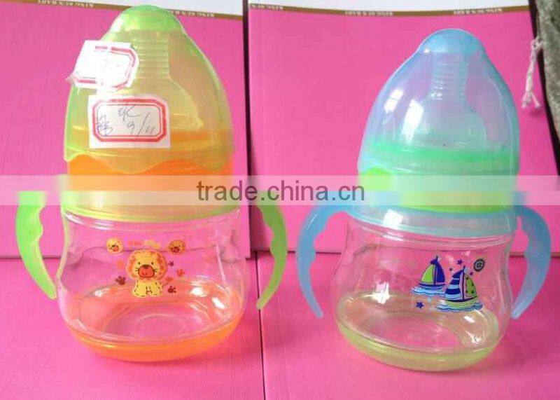OEM logo printing custom baby bottle 8 oz
