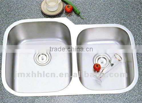stainless steel Topmount handmade sink 3318A