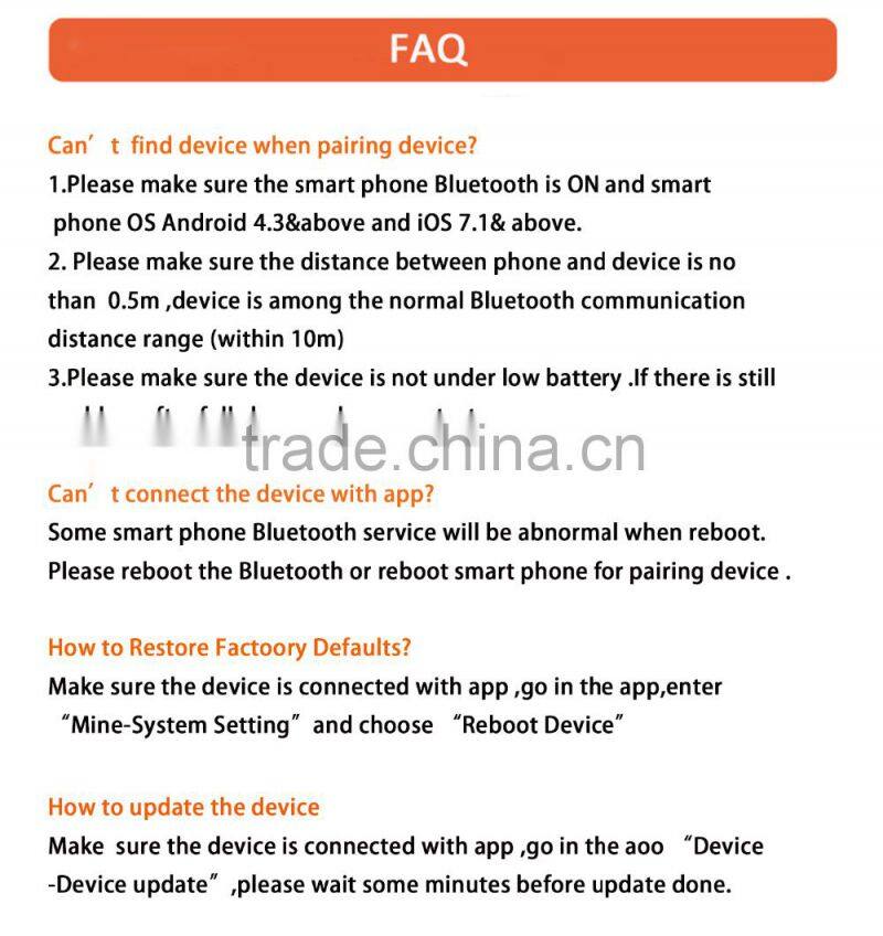 Smart Band Bluetooth 4.0 Smart Bracelet Heart Rate Monitor Wristband Fitness Tracker smartband for Android iOS
