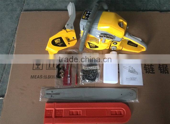 New model professional chain saw 52cc chainsaw for cutting firewood