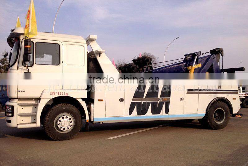 tow truck wrecker/wrecker car Shacman tow truck for sale, 40 ton rotator tow truck