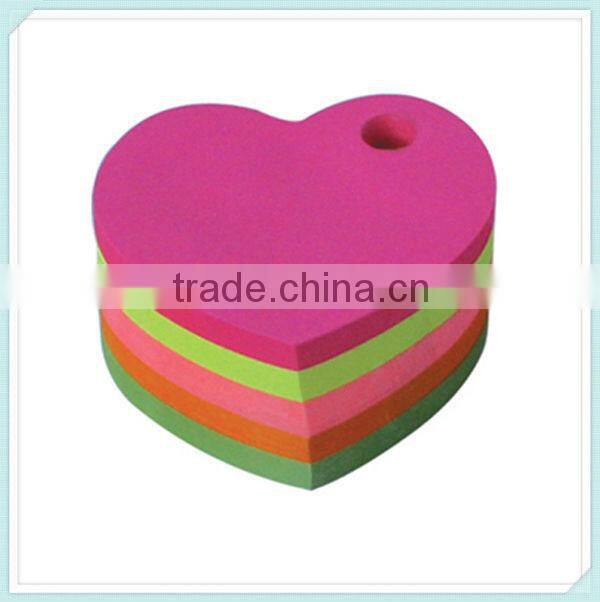 Paper company blue Five-pointed star letter shaped sticky notes