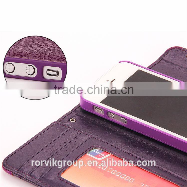 2 in 1 china phone case manufacturer production cell phone case with storage for iphone 5 5S