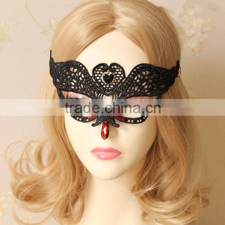 COSPLAY black mask dance fox appeal mask party decorations