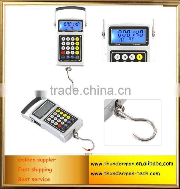 Mini Portable Digital Pocket Scale with Calculator Function for Luggage