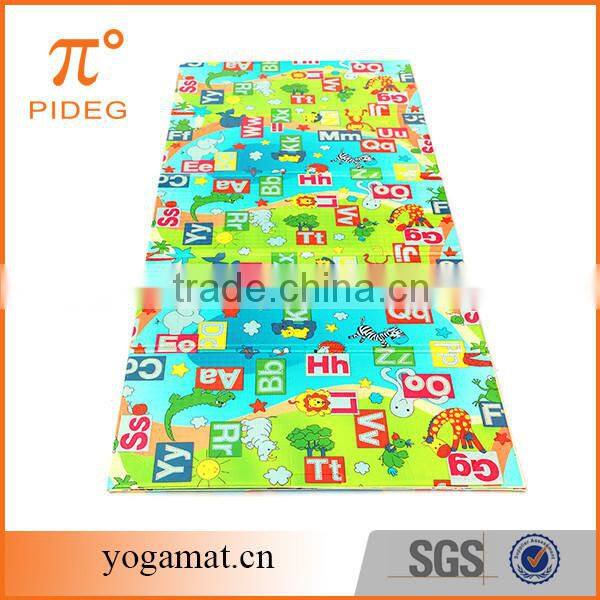 portable high quality and folding baby play gym mat