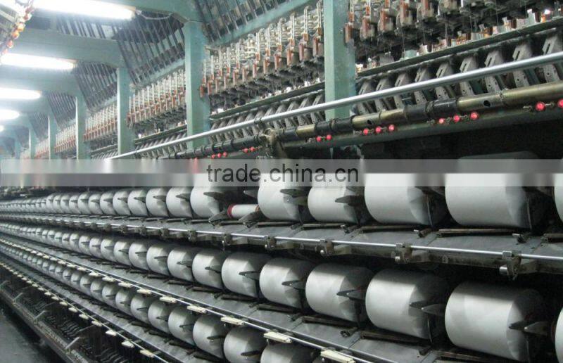 hangzhou supplier dty 75D-450D polyester yarn semi-dull raw white