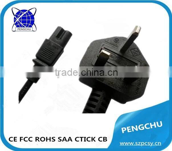 UK AC Power Cord 3 Pin Cable 220V 13A