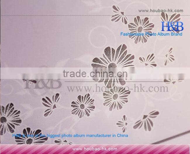 Romantic Purple 12*8'' Painting Wholesale Scrapbook Albums