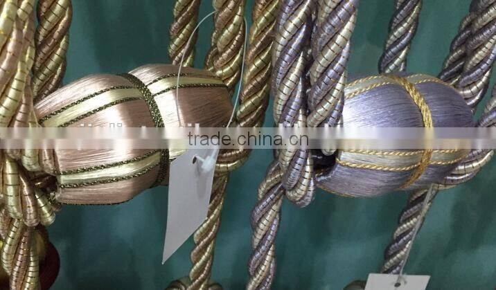 Alibaba china curtain bullion tassel tieback