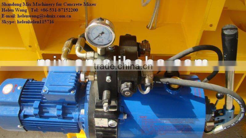 1000L twin shaft concrete mixer in concrete batching plant