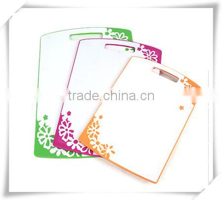 cheap non slip plastic chopping cutting board cb022