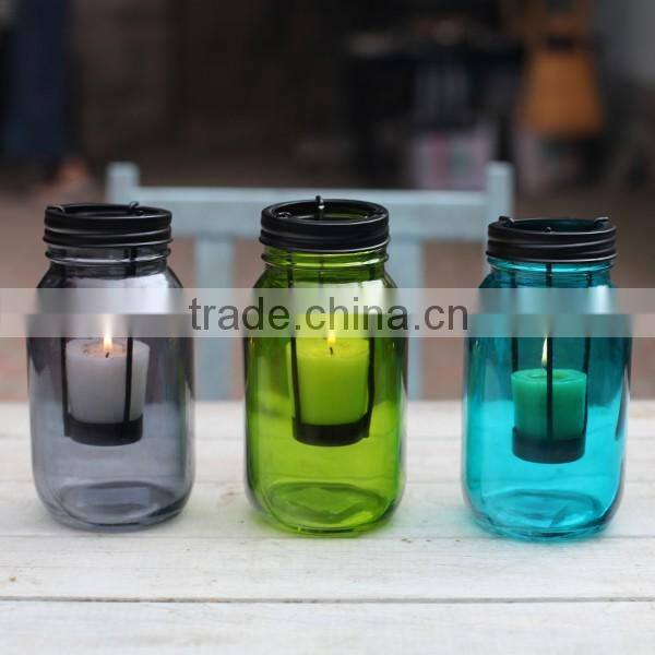 manufacture convenient bulk glass candle holder for centerpieces