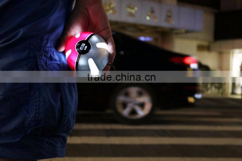 2016 new design wholesale pekacu Pokemon ball power bank charging battery pokemon 10000mAh power bank pekacu charger