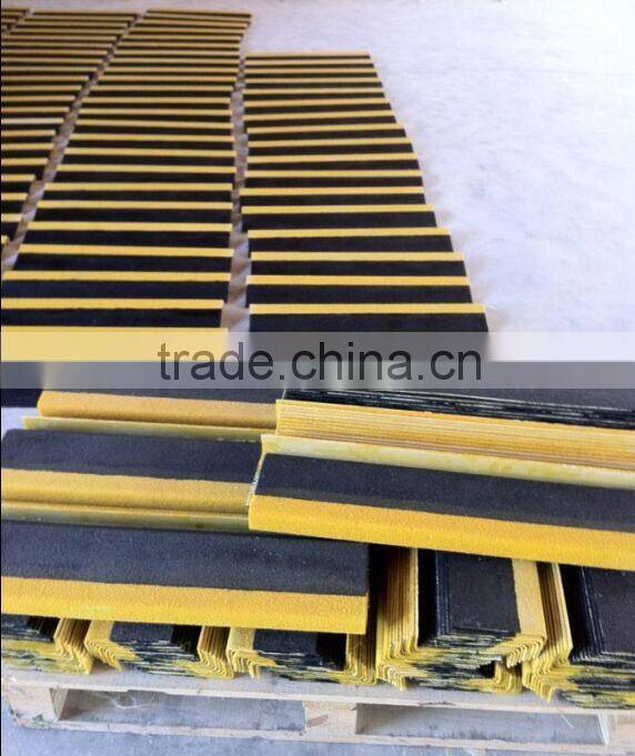safety and anti-slip fiberglass stair nosing