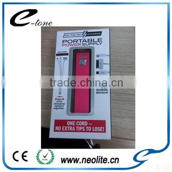 Portable power bank,Colorful factory price mobile phone power bank perfume power