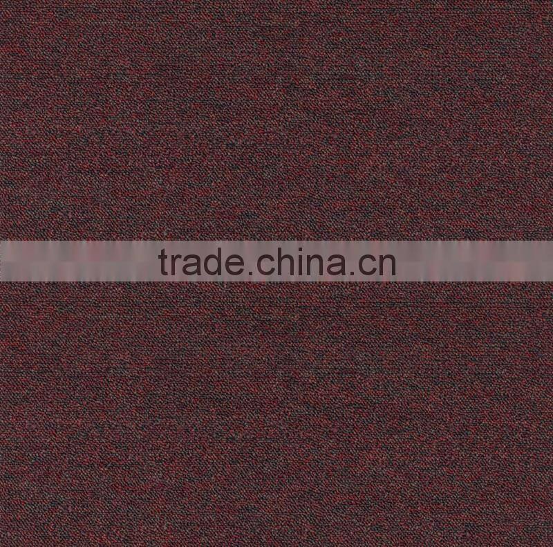 100% Polypropylene,100% PP Material and Loop Pile Pattern Carpet Tile