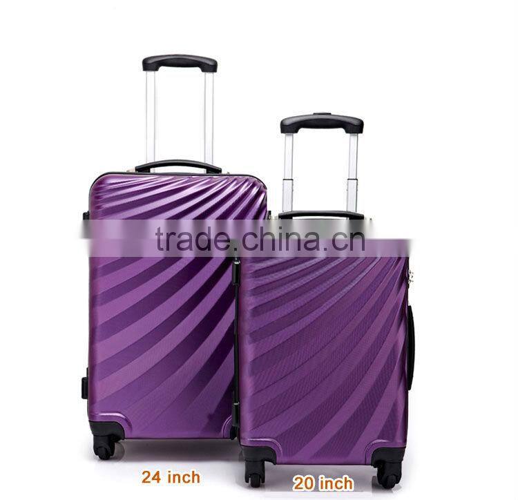 2016 Cabin Colorful ABS trolley bag, Hardshell luggage cases ,Fashion Girl travel luggage