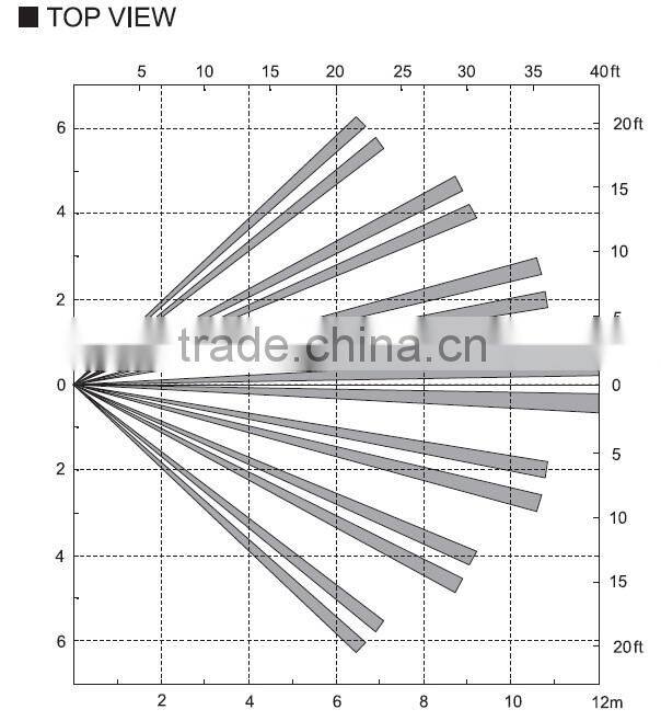 With tamper proof passive infrared motion detector