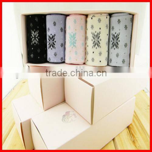 Custom Recycled Beautiful Design Paper Stocking Box