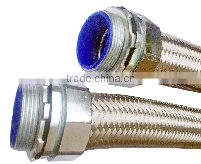 SS wire Liquid tight Braided flexible steel conduit