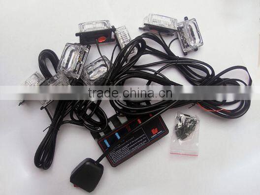 CAR LED STROBE LIGHT,DASH LIGHT (SR-LS-129-16), 1W TOP BRIGHT LINEAR LED