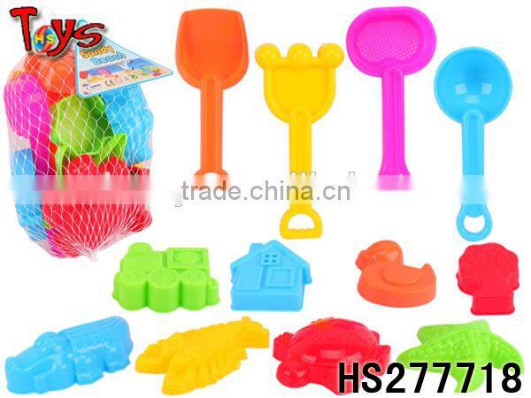 9PCS fun plastic castle model