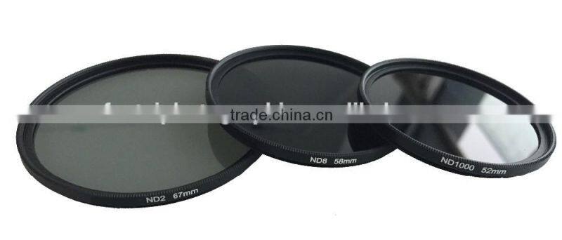 Adjustable High-Precision Optical Metal Camera ND Fliter With Video Camera