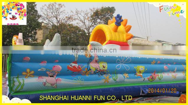 2015 customized inflatable castle manufacturer