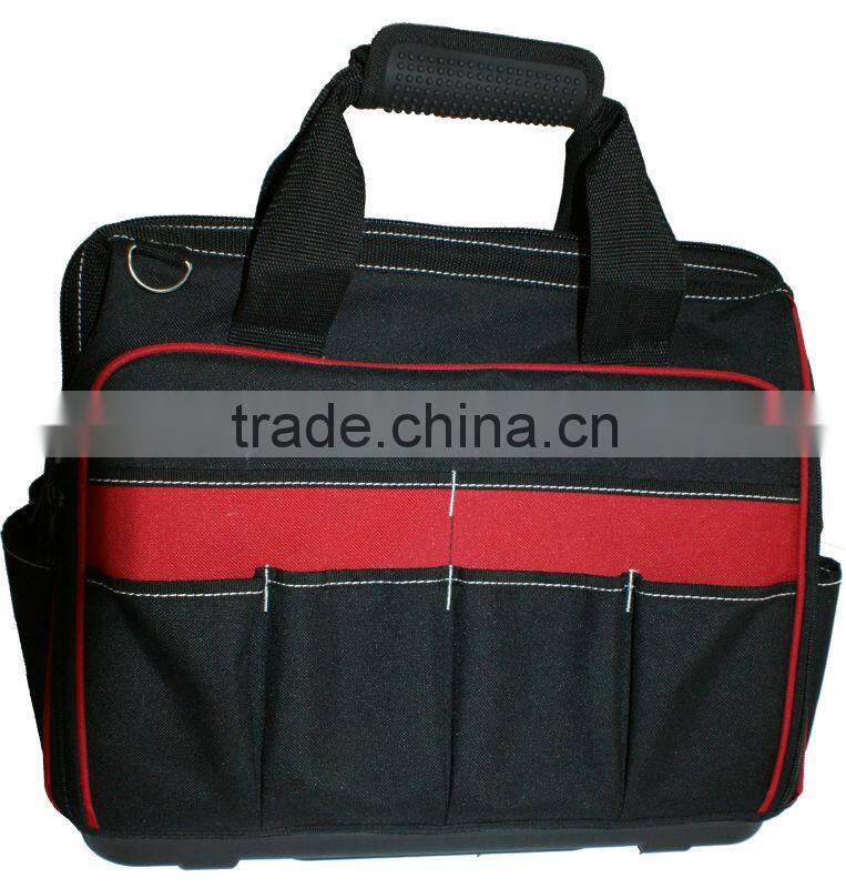 Hard Base Tool Tote Bag