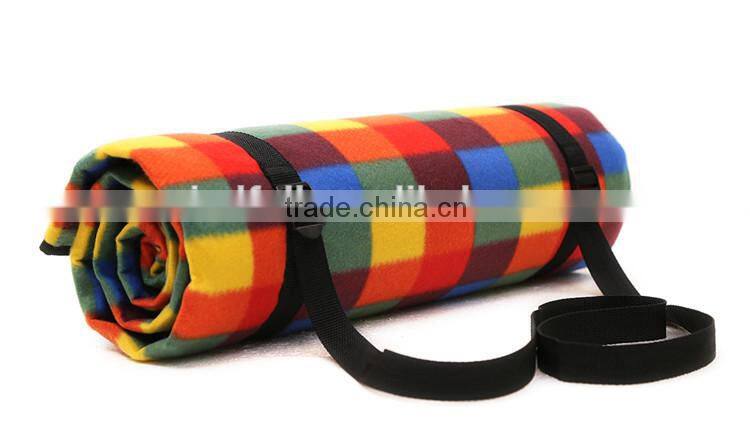 Promotional 160gsm Single Fleece +PEVA Mat for Camping