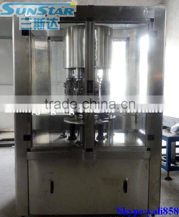 Aluminium Screw Cap Bottle Capping Machine
