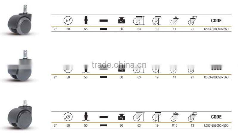50mm Furniture Caster for chair