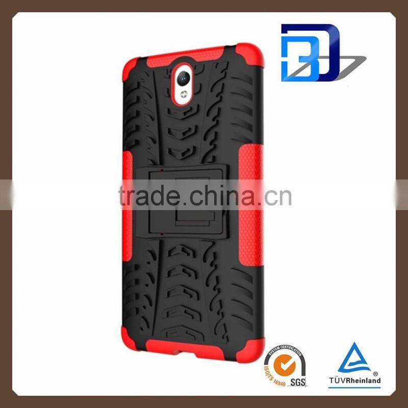 mobile phone accessories 2 in 1 Dual Slim Armor TPU&PC kickstand case for Lenovo Vibe S1 cheap price