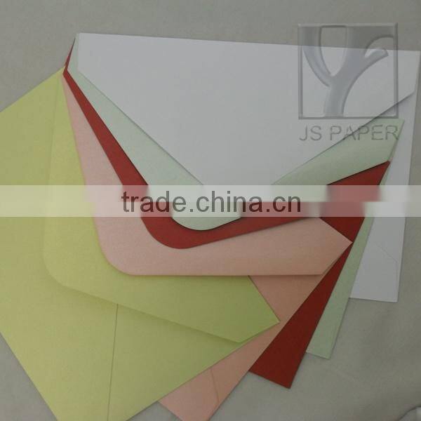 Plain Color Pearl Paper Envelope
